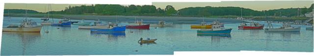 Lobster Boats in harbor