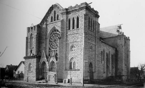 St Michael Church under construction