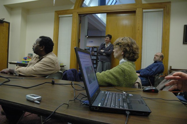 REALNEO Drupal meeting at Old Brooklyn Cleveland Public Library